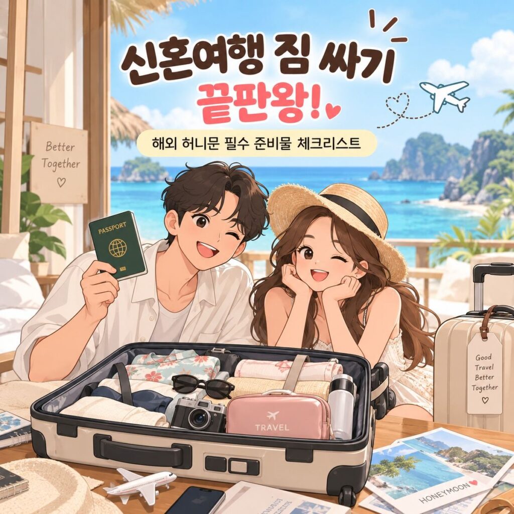 신혼여행준비